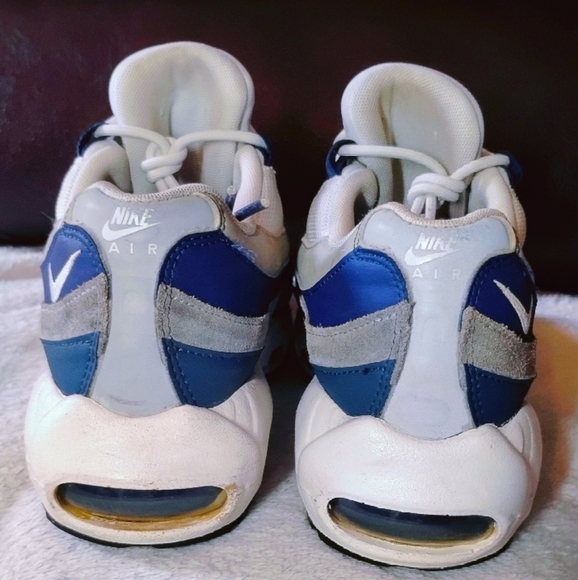 Nike Blue and Gray Air Max 95 - Picture 5 of 8